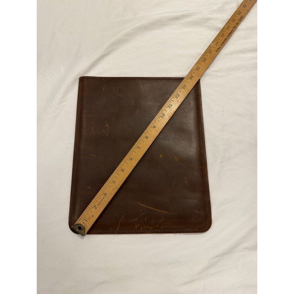 Mission Leather Sleeve Cover Case for Inch iPad Pro Brown Vertical - Picture 6 of 7